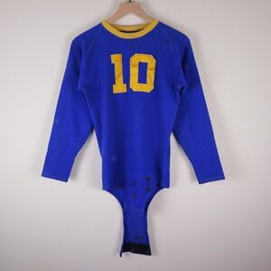 60s Sand Knit College Athletic Supply Co Button Crotch Football Jersey Size 38